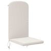 vidaXL Cuscino per Lounger Sole GEMERT 100% Poliestere Bianco