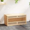 vidaXL Terrario in Legno Multistrato 100x47x47 cm