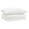 vidaXL Set di piumoni in piume d&rsquo;oca al 90% FULDA 2 pz 140 x 200 cm