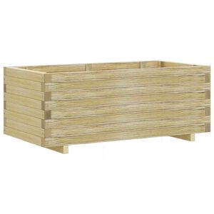vidaXL Letto Rialzato 100x50x40 cm in Legno Rettangolare
