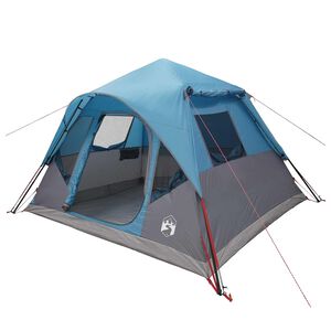 vidaXL Tenda Istantanea Blu 305 x 275 x 190 cm Poliestere e Acciaio