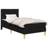 vidaXL Struttura del letto 90 x 190 cm Nero