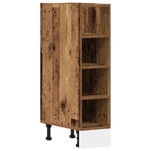 vidaXL Armadio Inferiore &ldquo;Riga&rdquo; Legno Vecchio 20x44,5x81,5 cm