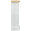 vidaXL Libreria Bianco 46 x 29 x 100 cm Pino massello