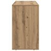 vidaXL Credenza Rovere artigianale 100 x 35 x 59 cm Legno multistrato