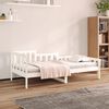 vidaXL Dormeuse senza Materasso Bianca 80x200 cm Legno Massello Pino