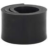 vidaXL Bordo in Gomma per Spazzaneve Nero 120x10x1 cm