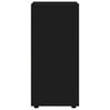 vidaXL Armadio Nero 40 x 48 x 105 cm Legno multistrato
