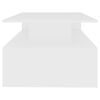 vidaXL Tavolino da Salotto Bianco 90x60x42,5 cm in Legno Multistrato