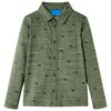 vidaXL Camicia per Bambini Cachi M&eacute;lange 116