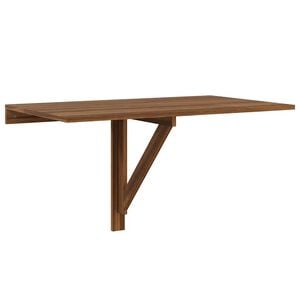 vidaXL Tavolino Muro Pieghevole Rovere Marrone 100x60x56cm Multistrato