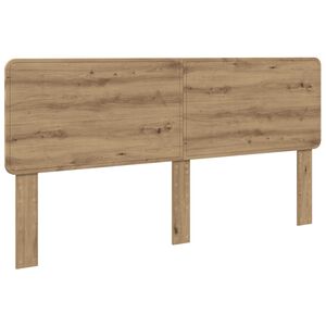 vidaXL Testiera Rovere artigianale Legno ingegnerizzato