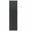 vidaXL Tendaggi a veneziana Nero 220 x 60 cm Alluminio