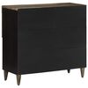 vidaXL Credenza 80x33x75 cm in Legno Massello di Mango