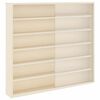vidaXL Vetrina a muro Beige 60 x 8,5 x 54 cm Legno compensato