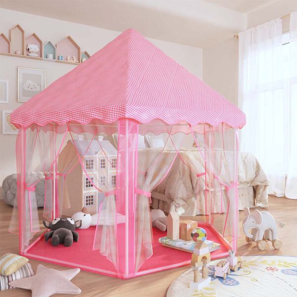 vidaXL Tenda Giocattolo Princess Rosa