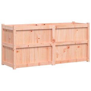 vidaXL Fioriera da Giardino 150x50x70 cm in Legno Massello di Douglas