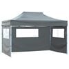 vidaXL Tenda Pieghevole con 3 Pareti 431x291x315 cm Antracite