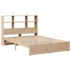 vidaXL Letto Libreria senza Materasso 120x200cm Legno Massello di Pino