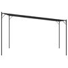 vidaXL Gazebo Antracite 4x4 m 180 g/m² Tessuto e Acciaio