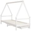 vidaXL Giroletto Bambini con Cassetti Bianco 80x200cm Massello di Pino