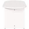 vidaXL Tavolino da salotto Bianco 80 x 39,5 x 35 cm