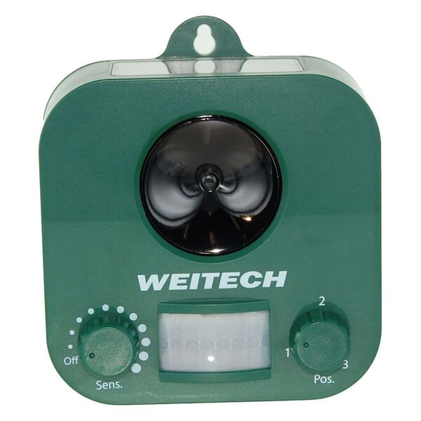 WEITECH Repellente per Parassiti a Energia Solare da Giardino 50 m&sup2;