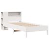 vidaXL Letto Libreria senza Materasso Bianca 90x200 cm Legno di Pino