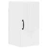 vidaXL Armadio da bagno a muro HOORN Bianco 30 x 31 x 59 cm