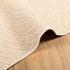 vidaXL Tappeto ZIZUR Beige 160x230 cm Aspetto Iuta Interni ed Esterni