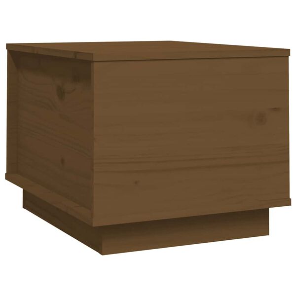 vidaXL Tavolino da Salotto ambra 40x50x35 cm Legno Massello di Pino