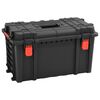 vidaXL Valigetta da Volo Portatile Nera 57x35x32,5 cm in PP