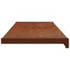 vidaXL Soglia della Finestra Legno Marrone 120 x 30 x 4,5 cm PVC