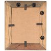 vidaXL Cornici Foto 2 pz 25x30 cm Legno Massello di Recupero e Vetro