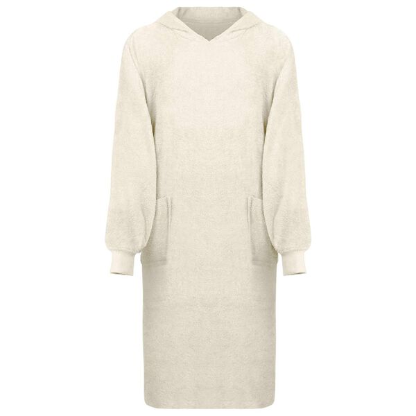 vidaXL Felpa coperta KINN Crema XL Cotone