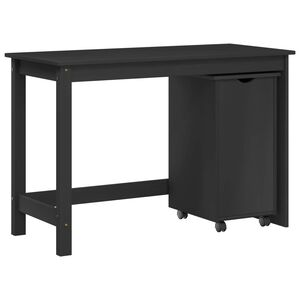 vidaXL Set di Scrivania e Armadietto 2 pz Grigio