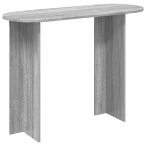 vidaXL Tavolo consolle Grigio Sonoma 100 x 39,5 x 75 cm