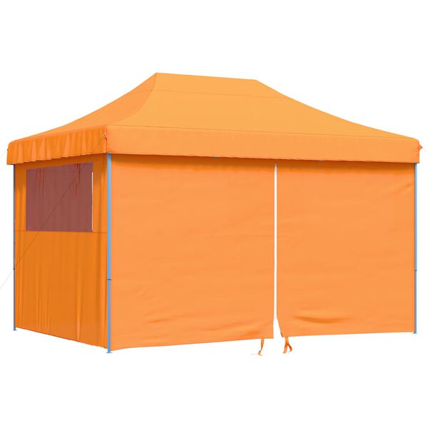 vidaXL Tenda Party Arancione 279 x 410 x 315 cm Tessuto Oxford