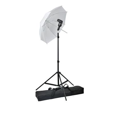 Set fotografico portatile con stativi e ombrelli