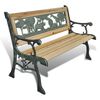 vidaXL Panchina da Giardino per Bambini 84 cm in Legno