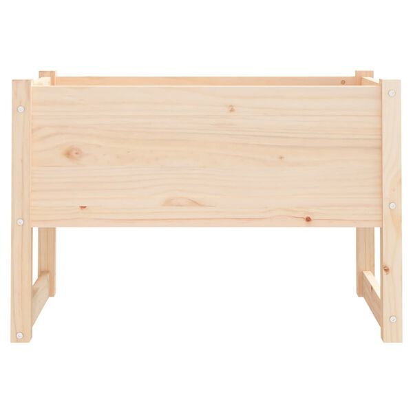 vidaXL Fioriera 78x40x52 cm in Legno Massello di Pino