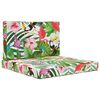 vidaXL Cuscino per divano da esterno 2 pcs colorato Poliestere