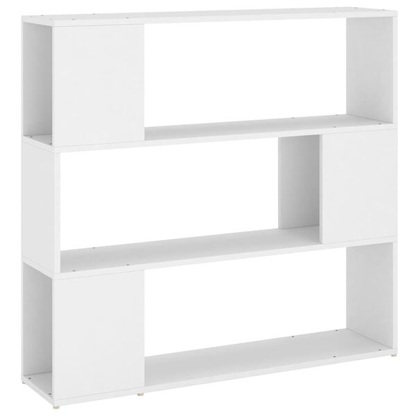 vidaXL Libreria/Divisorio Bianco 100x24x94 cm