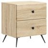 vidaXL Armadio da Notte Rovere Sonoma 43 x 34,5 x 47,5 cm