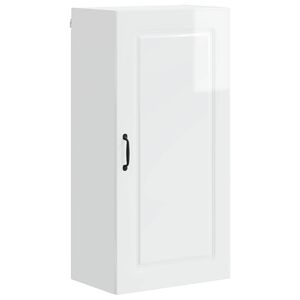 vidaXL Pannello lavastoviglie Kalmar Bianco Lucido 50 x 31 x 100 cm