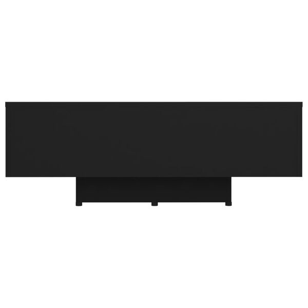 vidaXL Tavolino da Salotto Nero 85x55x31 cm in Legno Multistrato