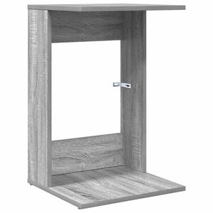 vidaXL Tavolo laterale Grigio Sonoma 40 x 38 x 62,5 cm