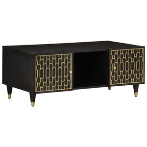 vidaXL Tavolino da Salotto 100x54x40 cm in Legno Massello di Mango