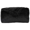 vidaXL Coperte da Pile 6 pcs Nero 150 x 200 cm Panno