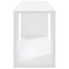 vidaXL Mobile Porta TV Bianco 80x24x32 cm in Legno Multistrato